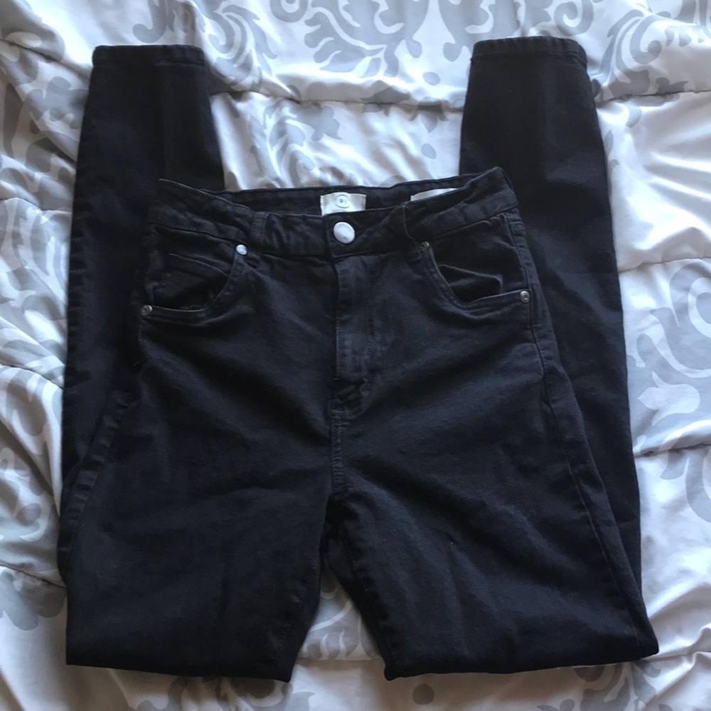 Black High Skinny Jeans
